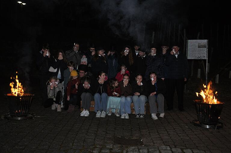 Die Verbrennung der Fasnacht. Die Verbrennung der Fasnacht.
