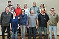 Bei der Jahresversammlung der DJK Dipbach wurde die Vorstandschaft neu gewählt. Erster Vorstand bleibt Wolfgang Götz (vorne, 4. von links).