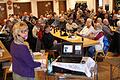 Zirka 120 Bürgerinnen und Bürger lauschten am Sonntag in der Bürgerversammlung, die erstmals im Schützenhaus in Kleinlangheim stattfand, den Ausführungen von Bürgermeisterin Gerlinde Stier.