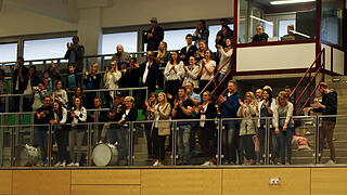 Impressionen vom Handballspiel zwischen dem MHV Schweinfurt und der HSG Mainfranken (26:27).