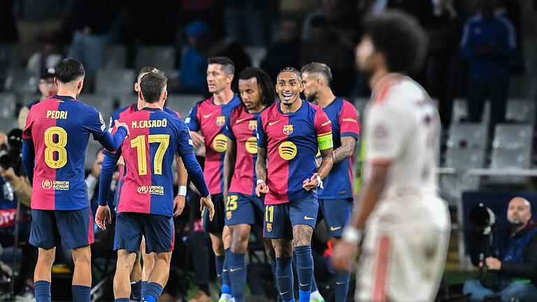 FC Barcelona - Bayern München       -  Barcelona-Jubel gegen die Bayern.
