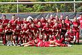 Die Frauen der Würzburger Kickers haben sich mit einem 2:1 gegen Verfolger Schwaben Augsburg die Meisterschaft in der Bayernliga gesichert und steigen in die Regionalliga auf.