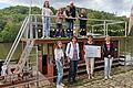 Viel Spaß hatten die beiden Ehrenamtskarteninhaber Klaus und Brundhilde Lurz mit ihren drei Enkelkindern, Sabine Wendel von der Servicestelle Ehrenamt des Landkreises Würzburg mit Julia, Mareike und Johanna Wendel.