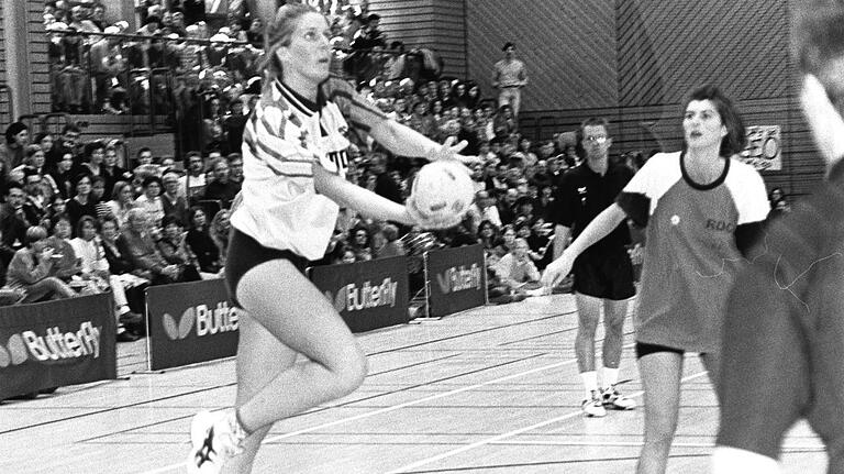 Volle Ränge: Tanja Hammer (links) bei der deutschen Meisterschaft 1997.